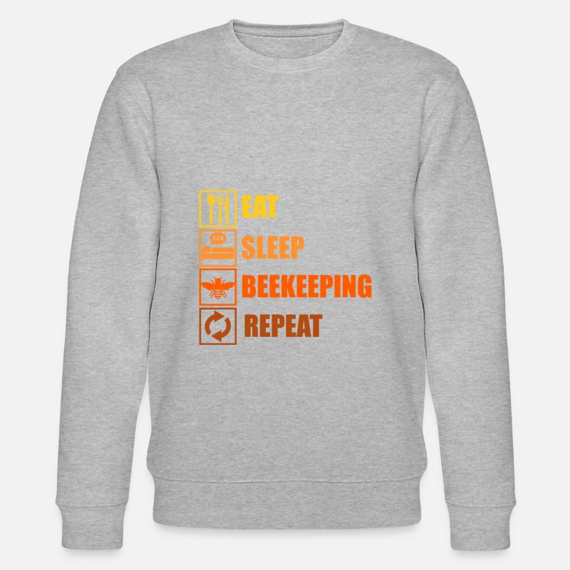 Eat Sleep Beekeeping Repeat - Stanley/Stella Unisex Bio-Sweatshirt CHANGER  - undefined