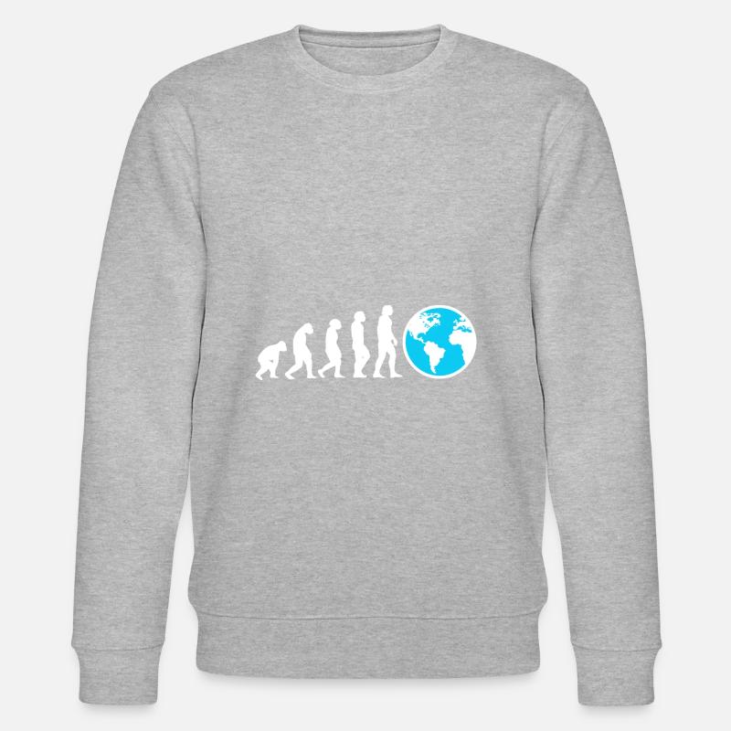 Evolution Geografielehrer - Stanley/Stella Unisex Bio-Sweatshirt CHANGER  - undefined