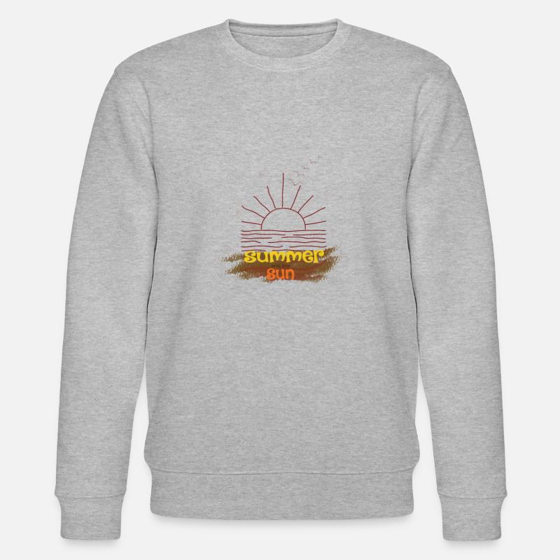 SUN - Stanley/Stella Unisex Bio-Sweatshirt CHANGER  - Grau meliert