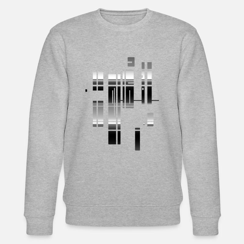 Architecture Skyline Pattern - Sweat bio CHANGER Stanley/Stella Unisexe - gris chiné