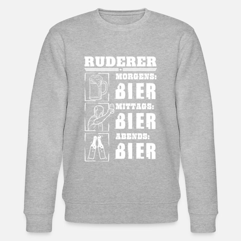 Mon quotidien de rameur - Sweat bio CHANGER Stanley/Stella Unisexe - gris chiné