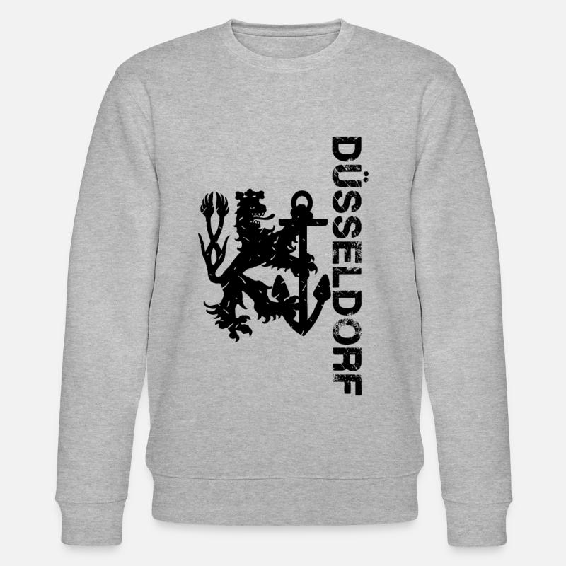 Düsseldorf - Stanley/Stella Unisex Bio-Sweatshirt CHANGER  - Grau meliert