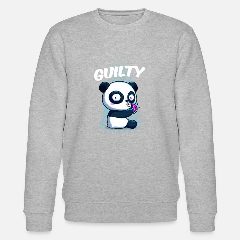 Schuldiger Bär - Stanley/Stella Unisex Bio-Sweatshirt CHANGER  - Grau meliert