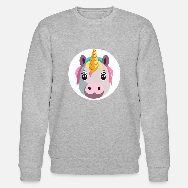 Licorne - Sweat bio CHANGER Stanley/Stella Unisexe - gris chiné