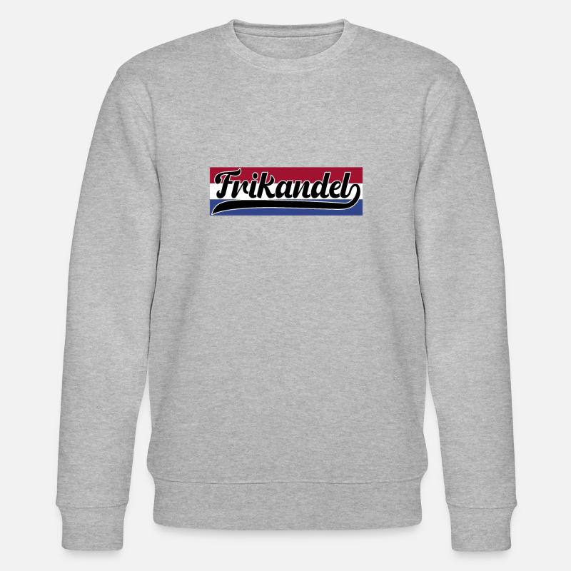 Frikandel avec drapeau holland - Sweat bio CHANGER Stanley/Stella Unisexe - gris chiné