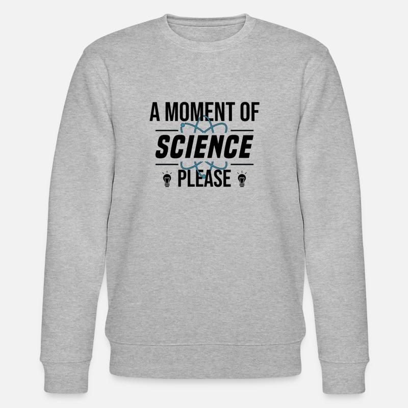Electron Science Student University Physics - Stanley/Stella CHANGER Unisex Organic Sweatshirt - heather grey