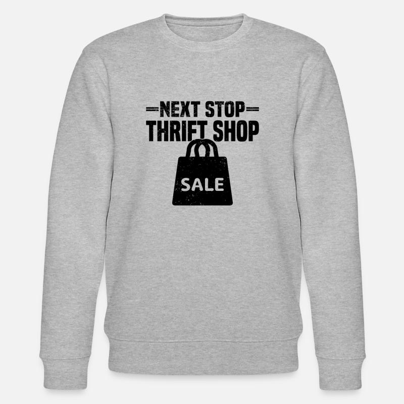 Secondhandladen Secondhand Öko Hipster Gebraucht - Stanley/Stella Unisex Bio-Sweatshirt CHANGER  - Grau meliert