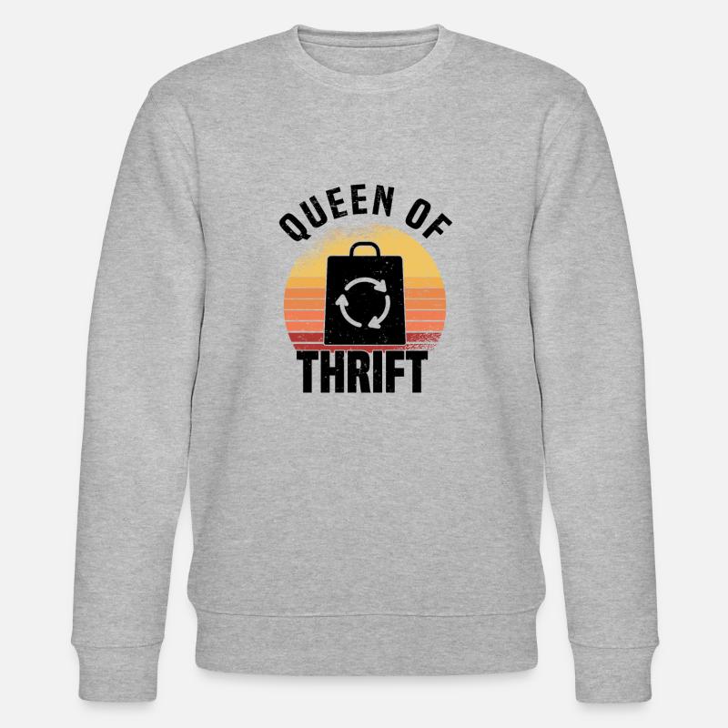 Secondhandladen Secondhand Öko Hipster Gebraucht - Stanley/Stella Unisex Bio-Sweatshirt CHANGER - Grau meliert