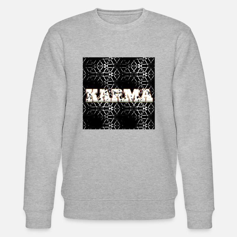 Karma - Abbild - 2023 - Stanley/Stella Unisex Bio-Sweatshirt CHANGER  - Grau meliert