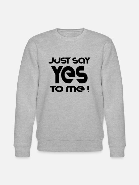 Saying text slogan cool - Stanley/Stella CHANGER Unisex Organic Sweatshirt - heather grey