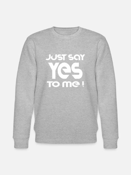 Saying text slogan cool - Stanley/Stella CHANGER Unisex Organic Sweatshirt - heather grey