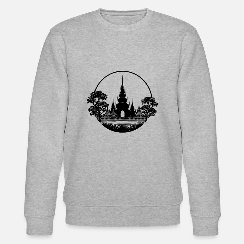 Thaïlande Exotic Dream Temple - Sweat bio CHANGER Stanley/Stella Unisexe - gris chiné