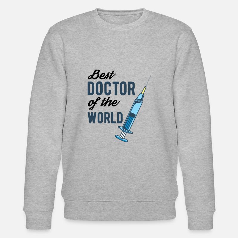 Arzt - Stanley/Stella Unisex Bio-Sweatshirt CHANGER  - Grau meliert