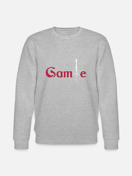 gambe6 2 3 - Sweat bio CHANGER Stanley/Stella Unisexe - gris chiné