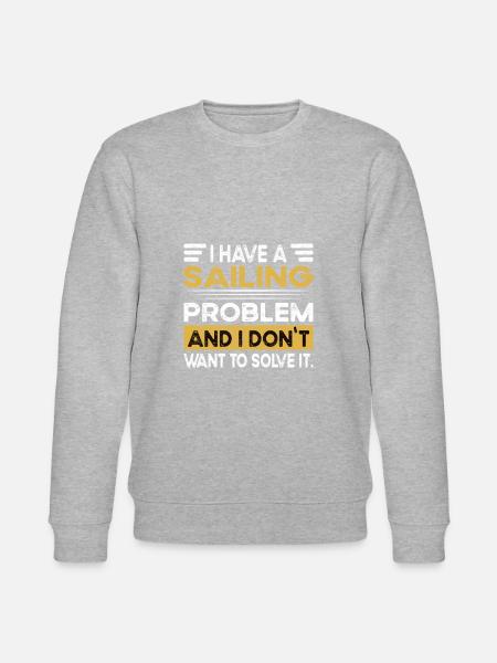 Sailing is my hobby - Stanley/Stella CHANGER Unisex Organic Sweatshirt - heather grey