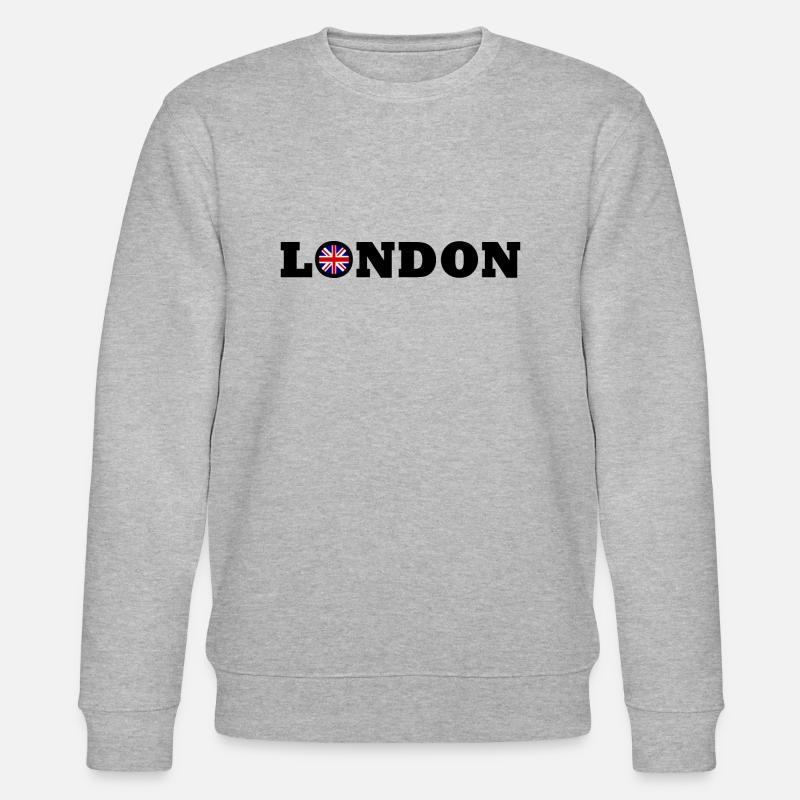 Londres - Sweat bio CHANGER Stanley/Stella Unisexe - gris chiné