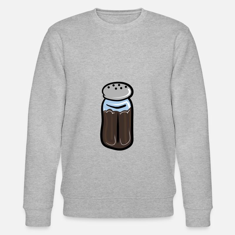 Pfefferstreuer - Stanley/Stella Unisex Bio-Sweatshirt CHANGER  - Grau meliert