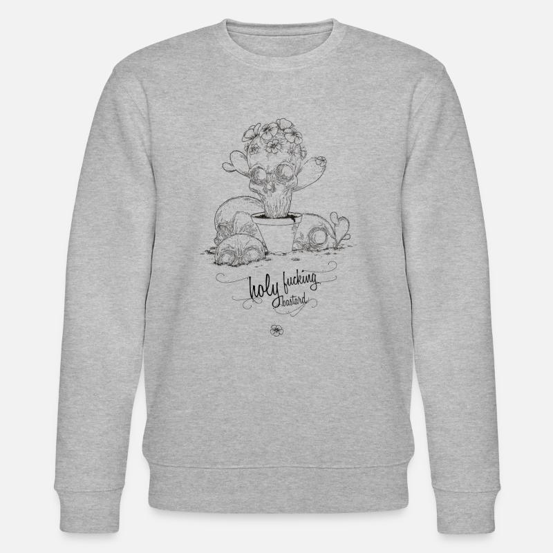 bastard - Stanley/Stella Unisex Bio-Sweatshirt CHANGER  - Grau meliert