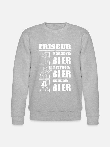 Mon quotidien de coiffeuse - Sweat bio CHANGER Stanley/Stella Unisexe - gris chiné