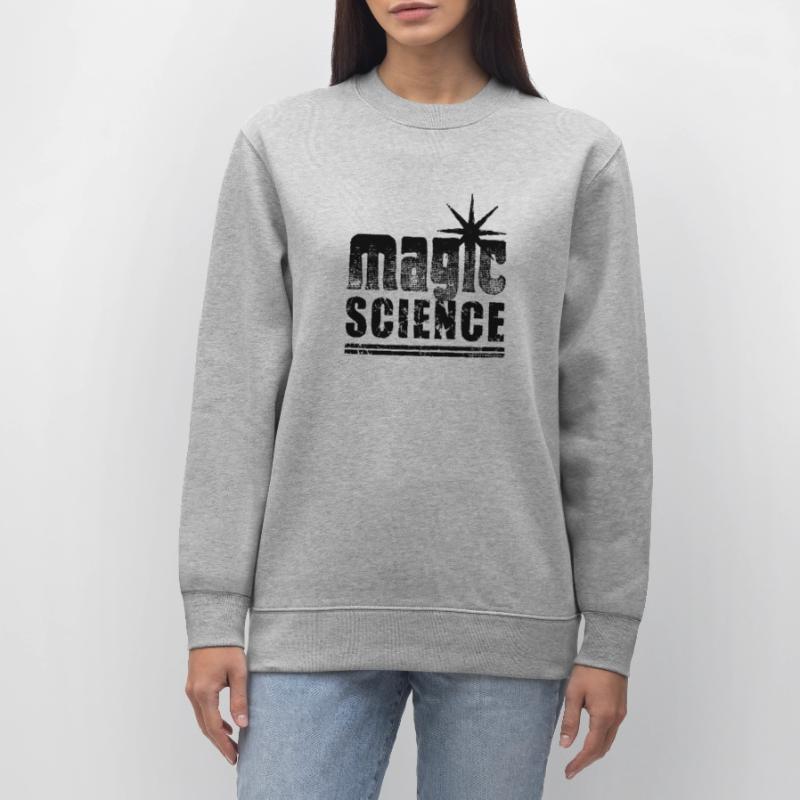MAGIC SCIENCE - used look mit π oder π Stanley/Stella Unisex Bio-Sweatshirt CHANGER 