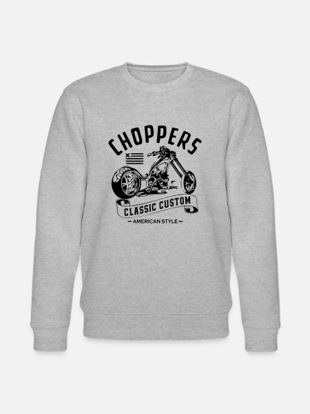 Chopper Classic Custom - Stanley/Stella CHANGER Unisex Organic Sweatshirt - heather grey