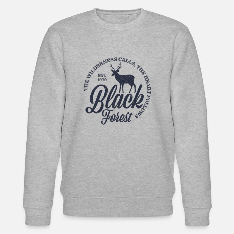 Black Forest - Stanley/Stella Unisex Bio-Sweatshirt CHANGER  - Grau meliert