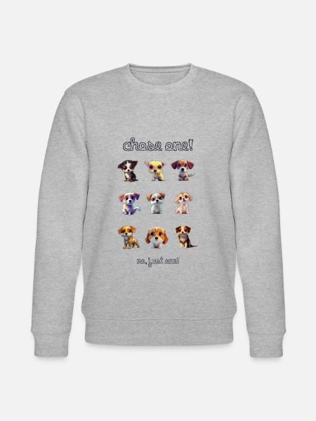 Chose one 2 - Stanley/Stella Unisex Bio-Sweatshirt CHANGER - Grau meliert