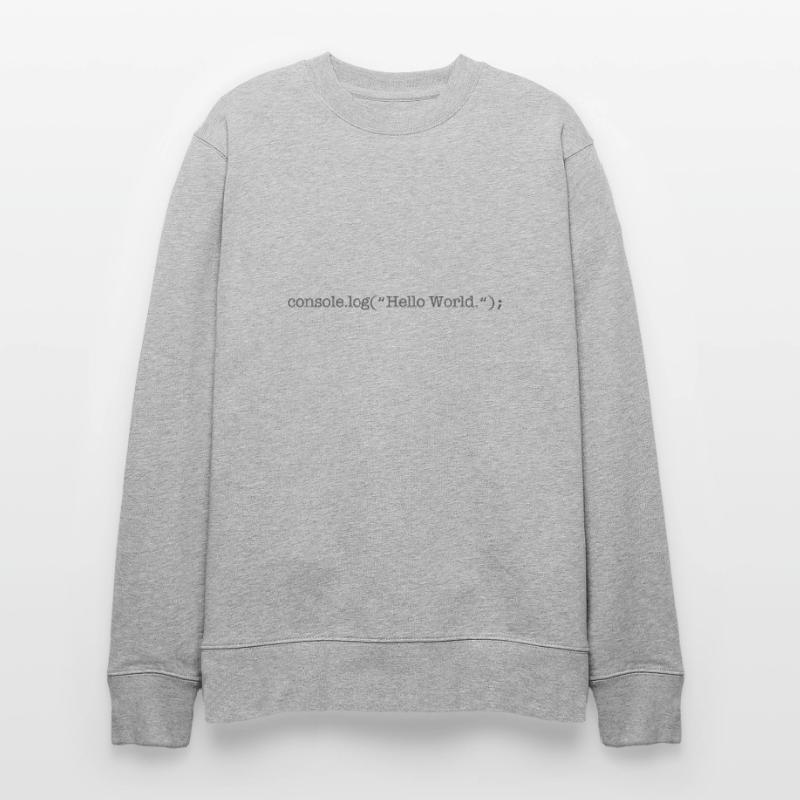 Javascript Developer Geek Stanley/Stella CHANGER Unisex Organic Sweatshirt