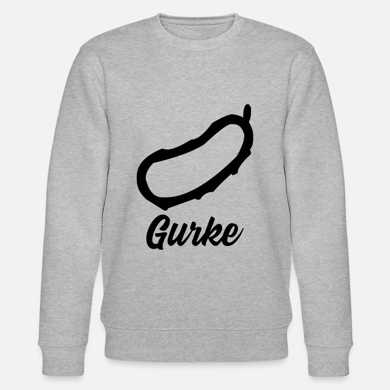 J’adore le concombre - Sweat bio CHANGER Stanley/Stella Unisexe - gris chiné