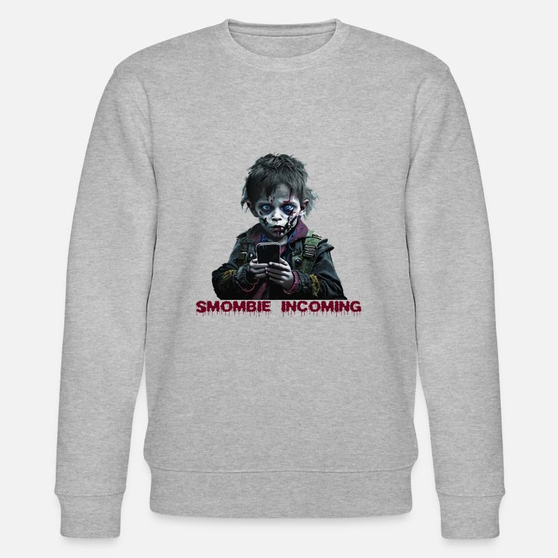 Smombie Entrant - Sweat bio CHANGER Stanley/Stella Unisexe - gris chiné