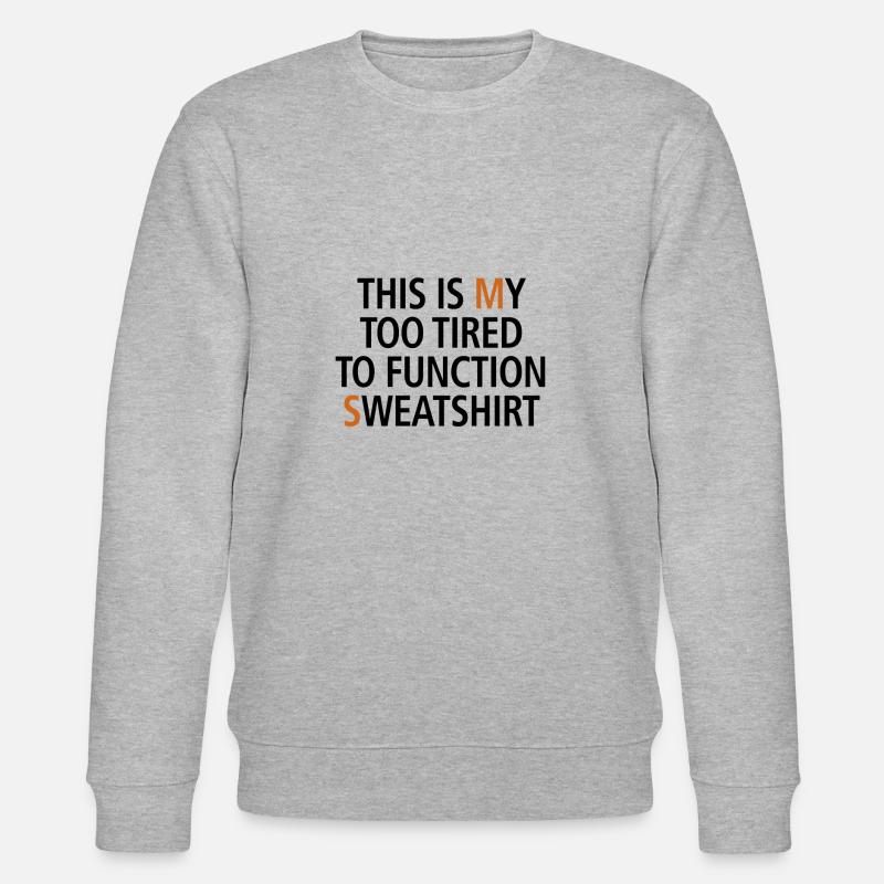 Sweatshirt MS black - Stanley/Stella Unisex Bio-Sweatshirt CHANGER  - Grau meliert