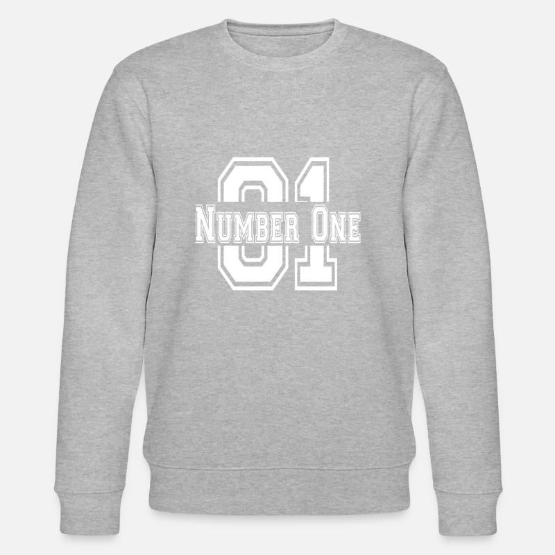 number 1 - Stanley/Stella CHANGER Unisex Organic Sweatshirt - heather grey