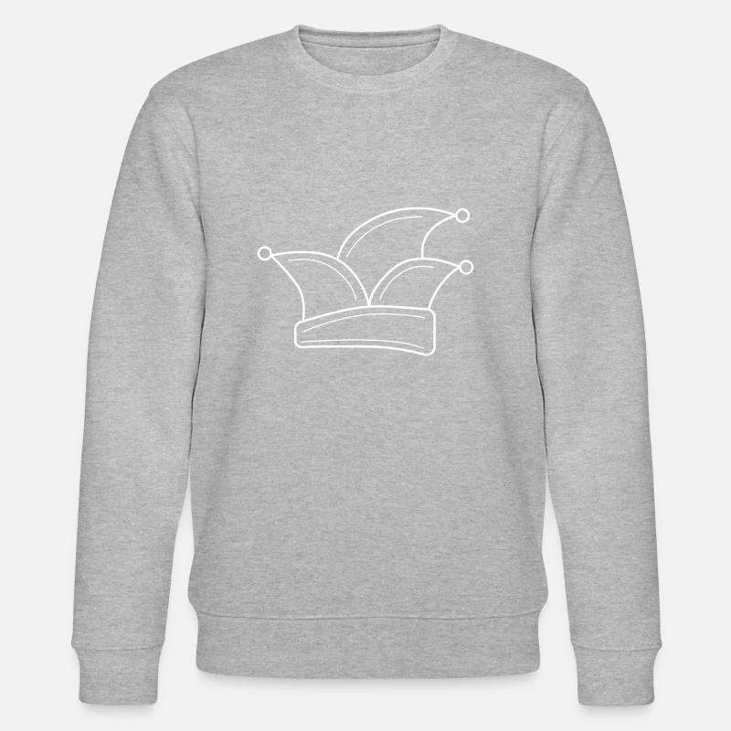 Carnaval / Carnaval / Fasnet - Sweat bio CHANGER Stanley/Stella Unisexe - gris chiné