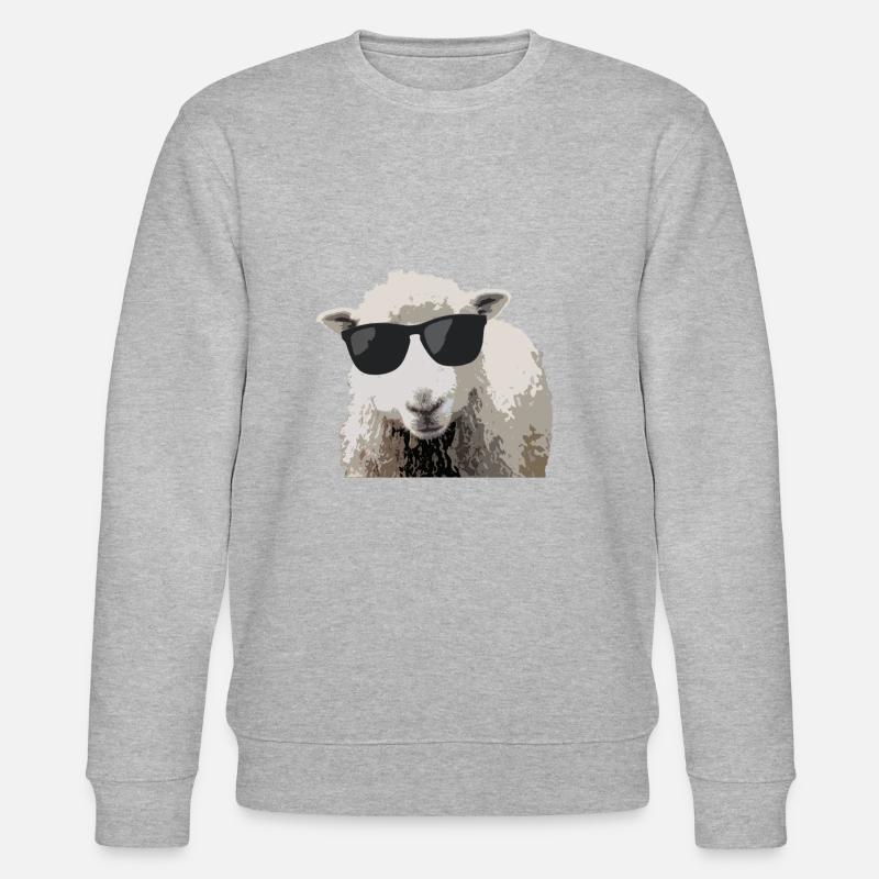 Schaf-Stil - Stanley/Stella Unisex Bio-Sweatshirt CHANGER  - Grau meliert