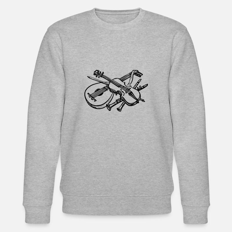 instruments - Stanley/Stella CHANGER Unisex Organic Sweatshirt - heather grey