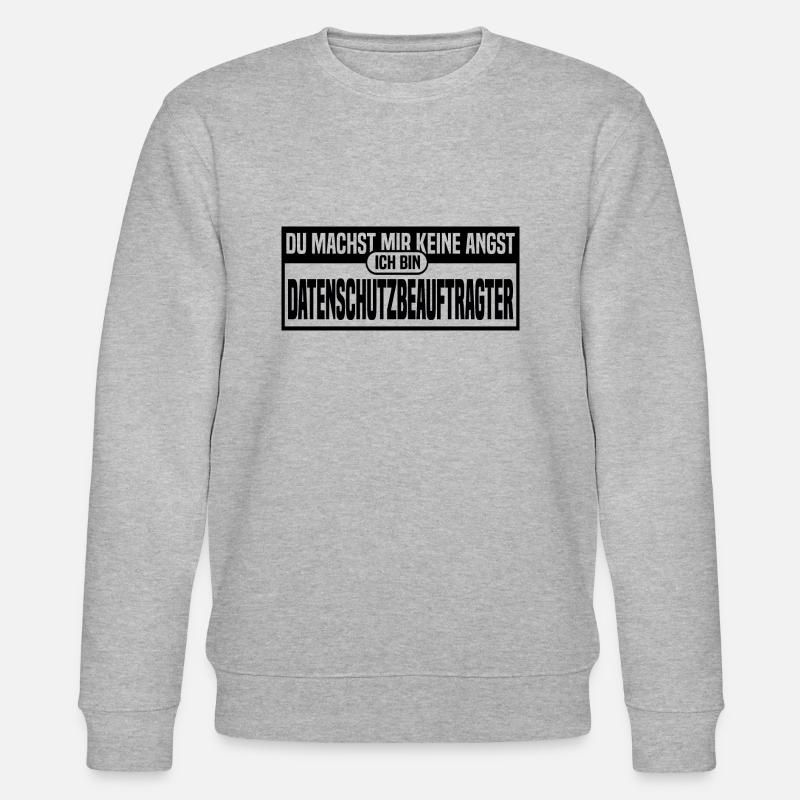Datenschutzbeauftragter - Stanley/Stella Unisex Bio-Sweatshirt CHANGER  - Grau meliert