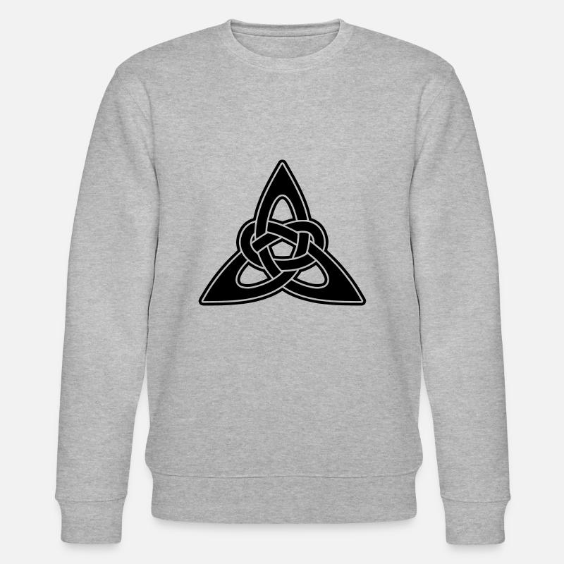 Nodules celtiques - Sweat bio CHANGER Stanley/Stella Unisexe - gris chiné