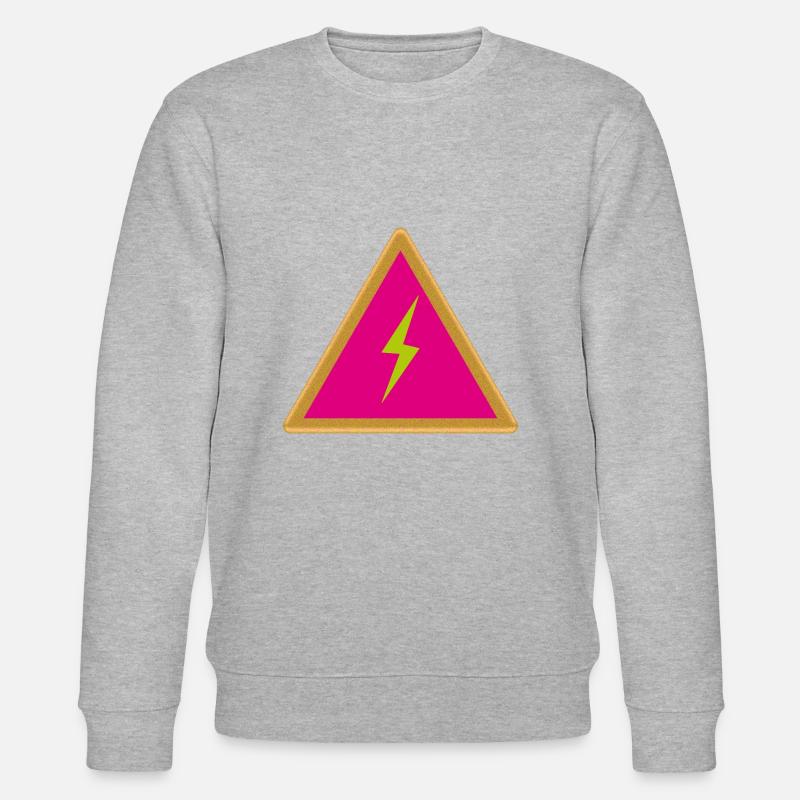 Hochspannung - Stanley/Stella Unisex Bio-Sweatshirt CHANGER  - Grau meliert