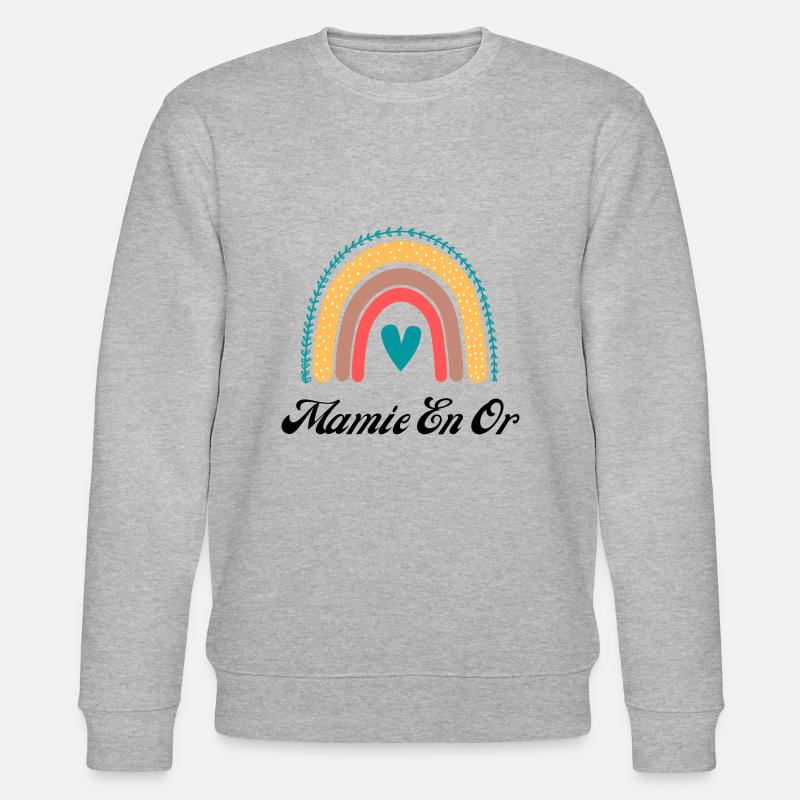 Goldene Oma - Stanley/Stella Unisex Bio-Sweatshirt CHANGER  - Grau meliert