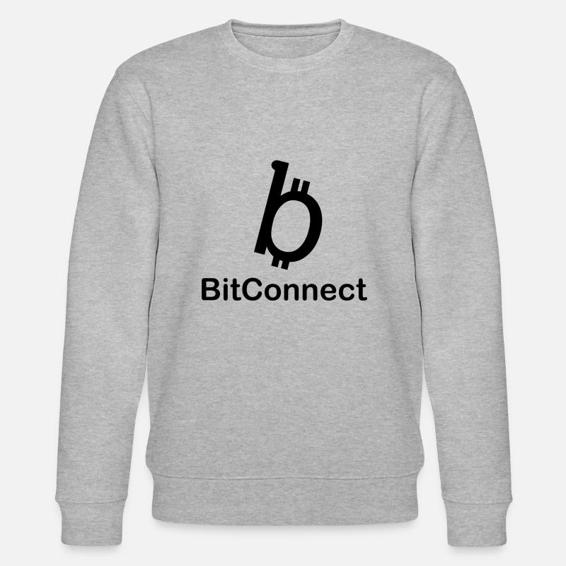 Crypto Bitcoin Trading - Stanley/Stella Unisex Bio-Sweatshirt CHANGER  - Grau meliert