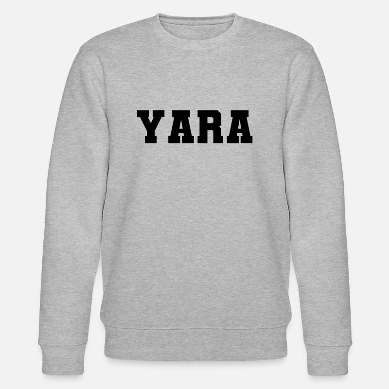 Name - Yara - Stanley/Stella Unisex Bio-Sweatshirt CHANGER  - Grau meliert