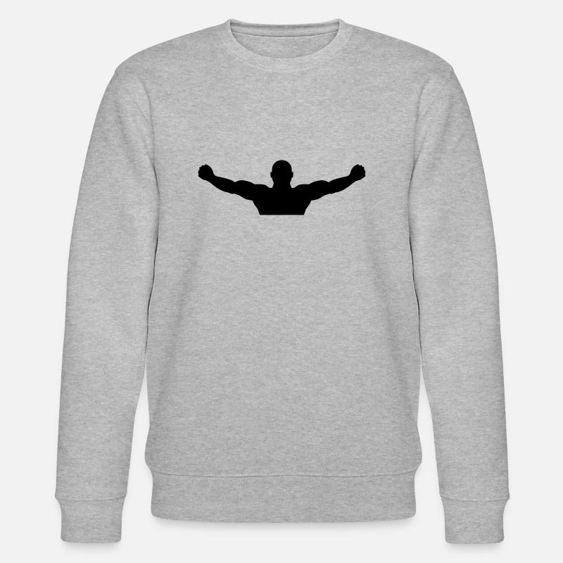 sieger_f1 - Stanley/Stella Unisex Bio-Sweatshirt CHANGER  - Grau meliert