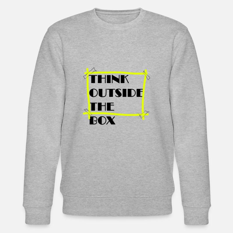 Be different - Stanley/Stella Unisex Bio-Sweatshirt CHANGER  - Grau meliert