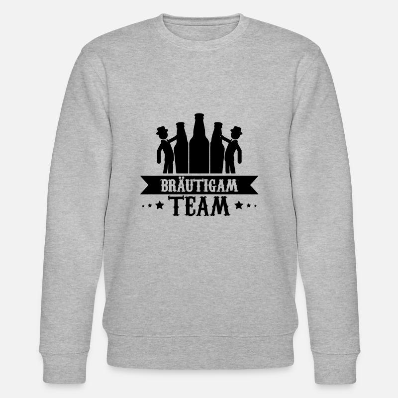 bräutigam team - Stanley/Stella Unisex Bio-Sweatshirt CHANGER  - Grau meliert