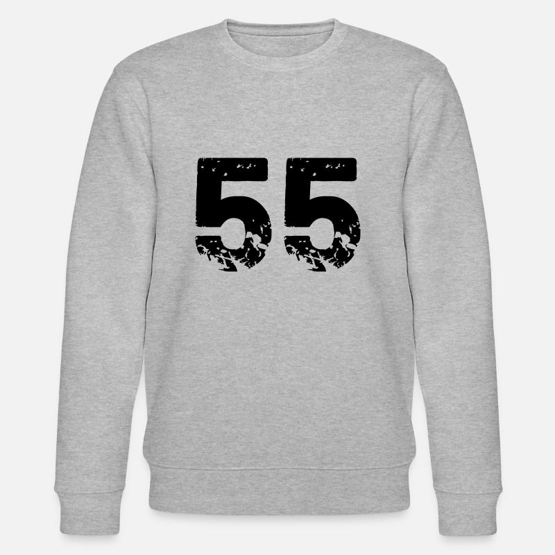 55 - Stanley/Stella Unisex Bio-Sweatshirt CHANGER  - Grau meliert