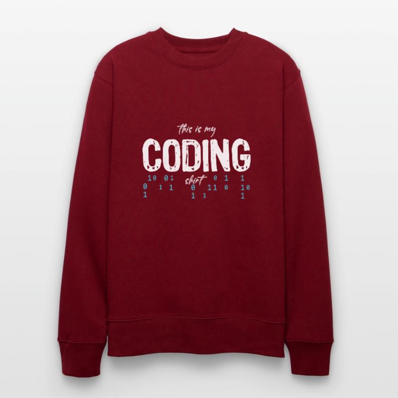 Programmierer Softwareentwickler Coder Sprüche Stanley/Stella Unisex Bio-Sweatshirt CHANGER 