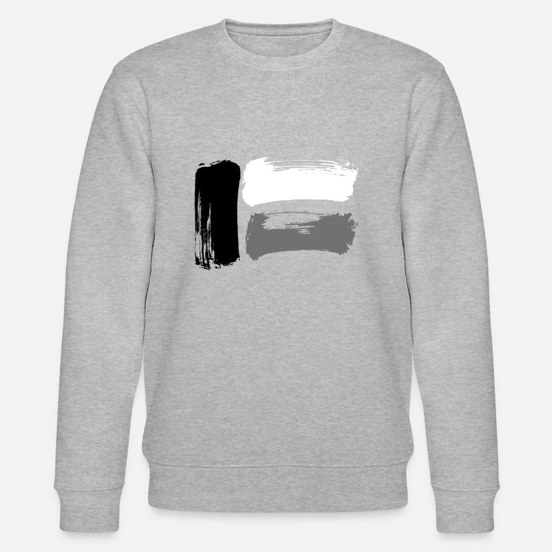 Drapeau Abstrait - Sweat bio CHANGER Stanley/Stella Unisexe - gris chiné