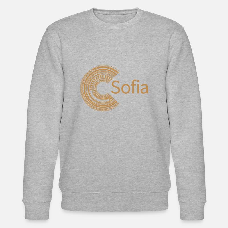 Für Sofia - Stanley/Stella Unisex Bio-Sweatshirt CHANGER  - Grau meliert