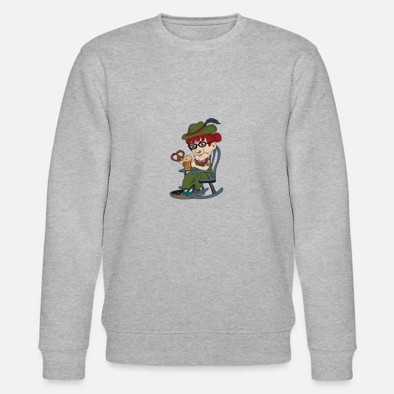 Großmutter - Stanley/Stella Unisex Bio-Sweatshirt CHANGER  - Grau meliert