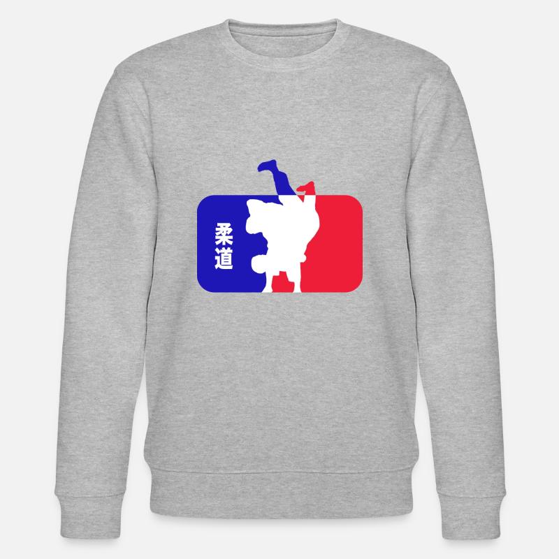 Judo - Stanley/Stella Unisex Bio-Sweatshirt CHANGER  - Grau meliert